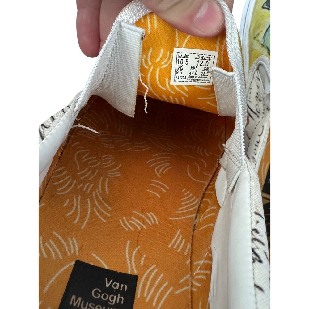 Vans Classic Slip-on X Van Gogh Museum Vincent Van Gogh Shoes - Picture 5 of 7